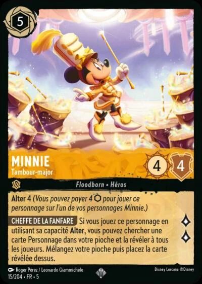 Minnie - Tambour-major [15/204 FR 5]