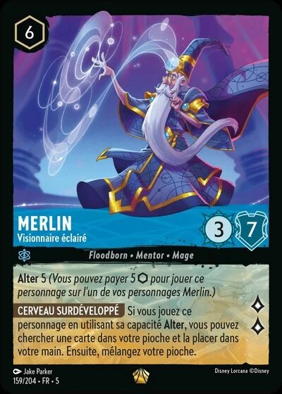 Merlin - Visionnaire éclairé [159/204 FR 5]