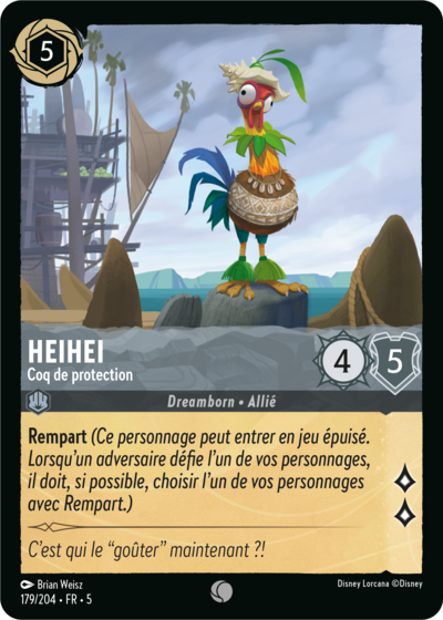 Heihei - Coq de protection [179/204 FR 5]