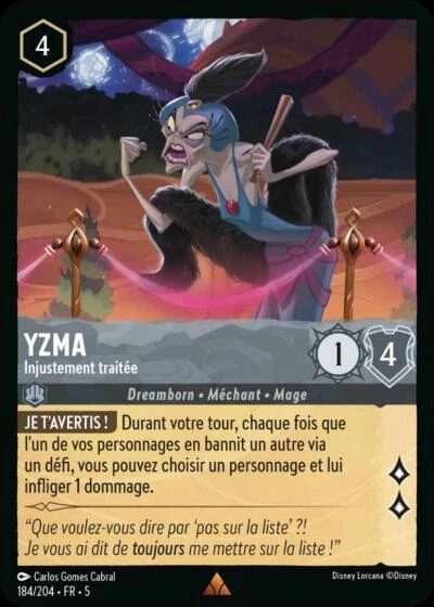 Yzma - Injustement traitée [184/204 FR 5]