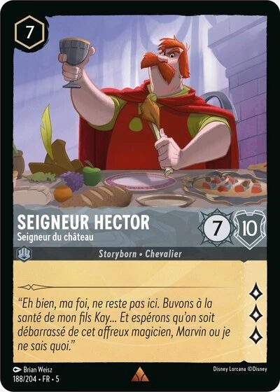 Seigneur Hector - Seigneur du château [188/204 FR 5]