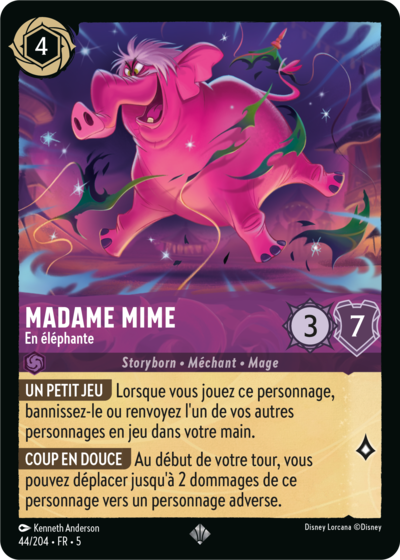 Madame Mime - En éléphante [44/204 FR 5]