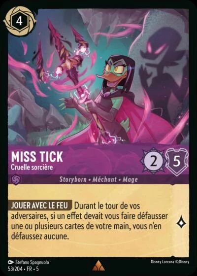 Miss Tick - Cruelle sorcière [53/204 FR 5]