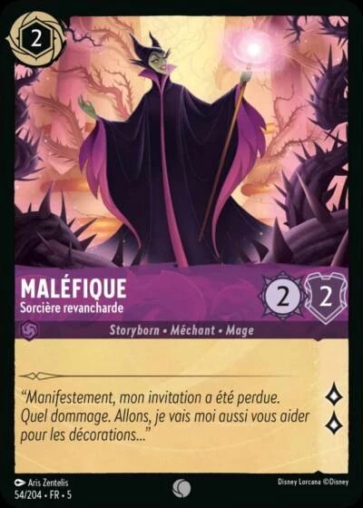 Maléfique - Sorcière revancharde [54/204 FR 5]
