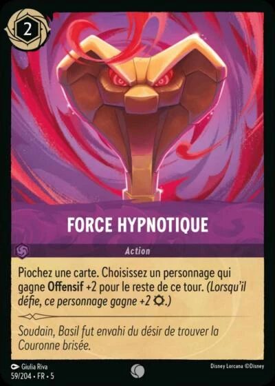 Force Hypnotique [59/204 FR 5]
