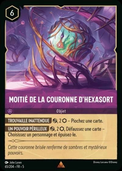 Moitié de la couronne d'Hexasort [65/204 FR 5]