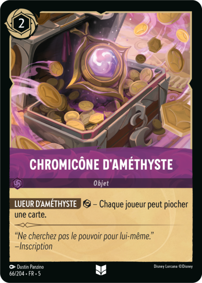 Chromicône d'Améthyste [66/204 FR 5]