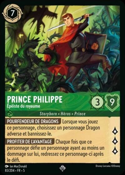 Prince Philippe - Épéiste du royaume [83/204 FR 5]