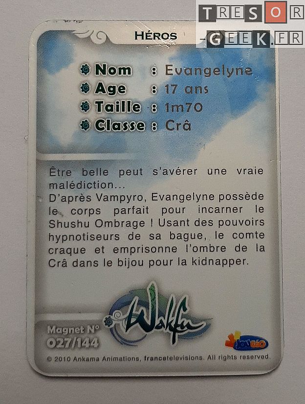 Magnet Wakfu #27: Evangelyne (épisode 6) - brillant
