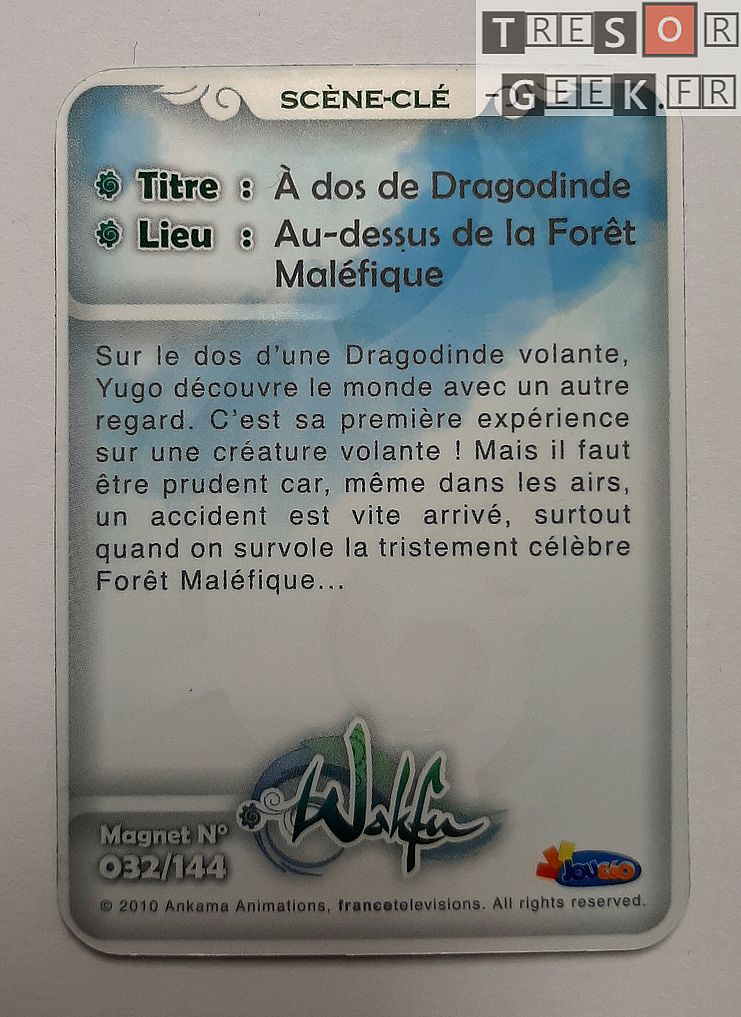Magnet Wakfu #32: À dos de Dragodinde (épisode 7)