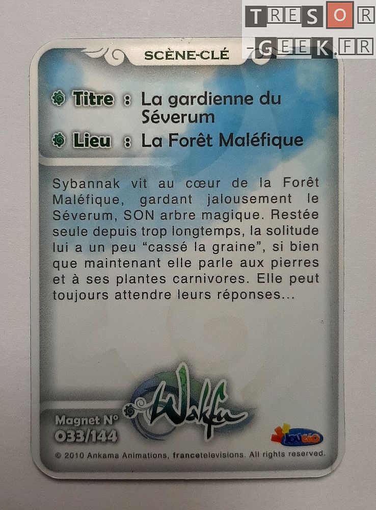 Magnet Wakfu #33: La gardienne du Séverum (épisode 7)
