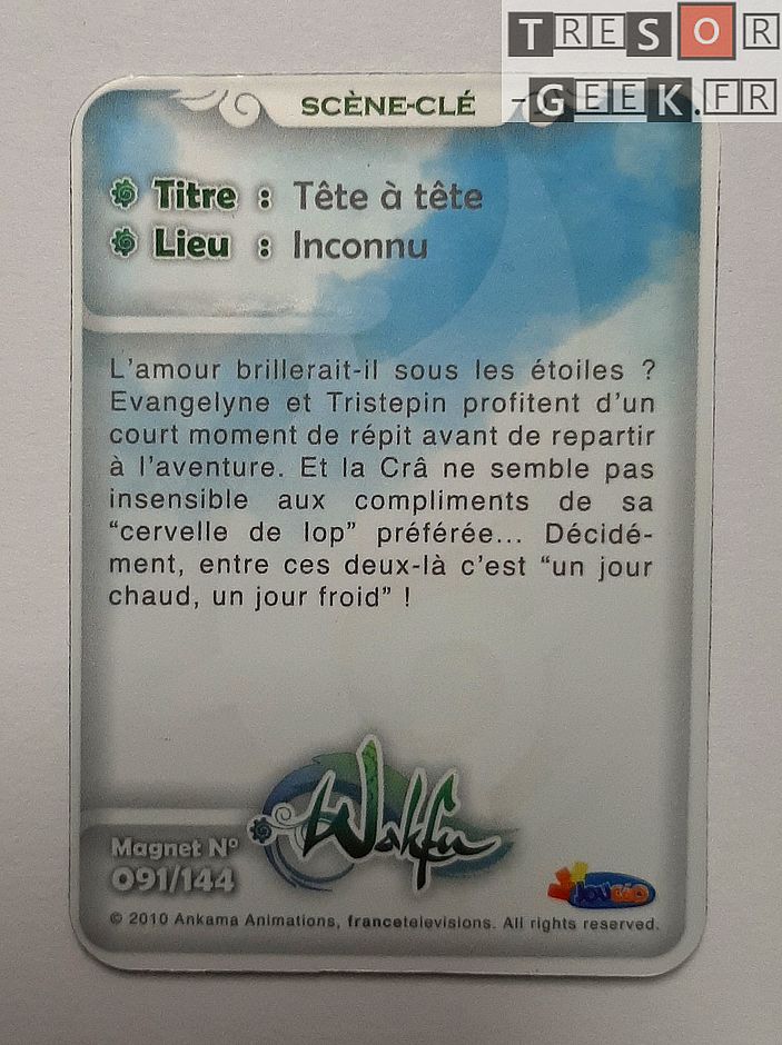Magnet Wakfu #91: Tête à tête (épisode 18)