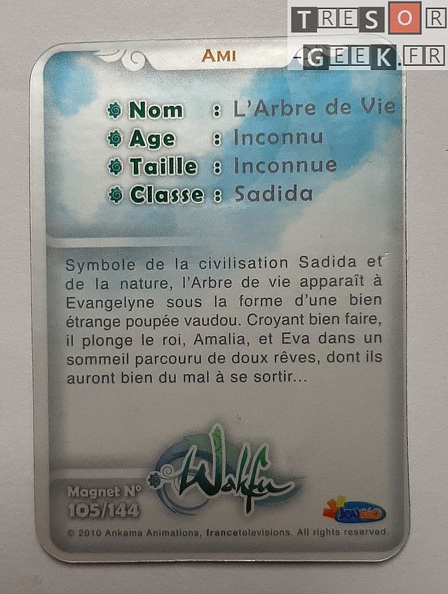 Magnet Wakfu #105: L'Arbre de Vie (épisode 20)