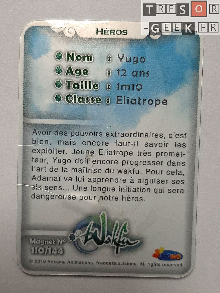 Magnet Wakfu #110: Yugo (épisode 21)