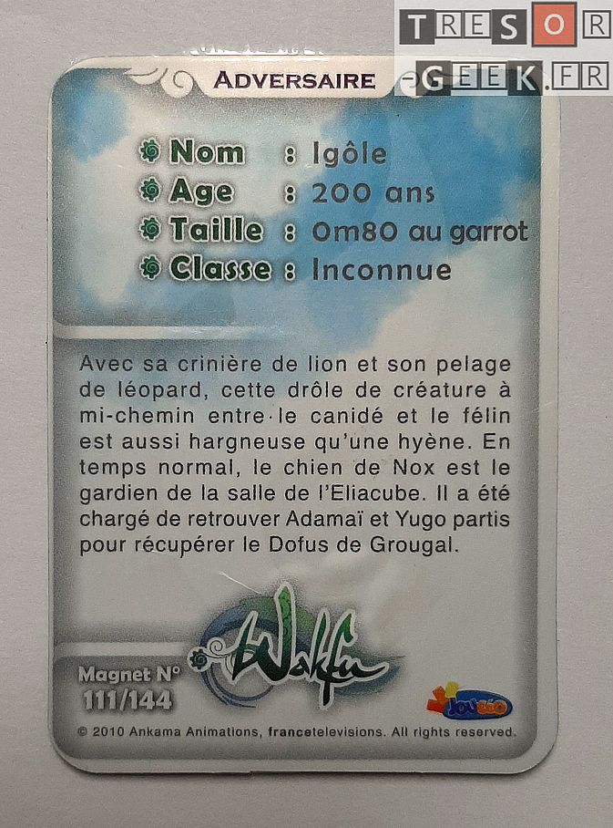 Magnet Wakfu #111: Igôle (épisode 21)