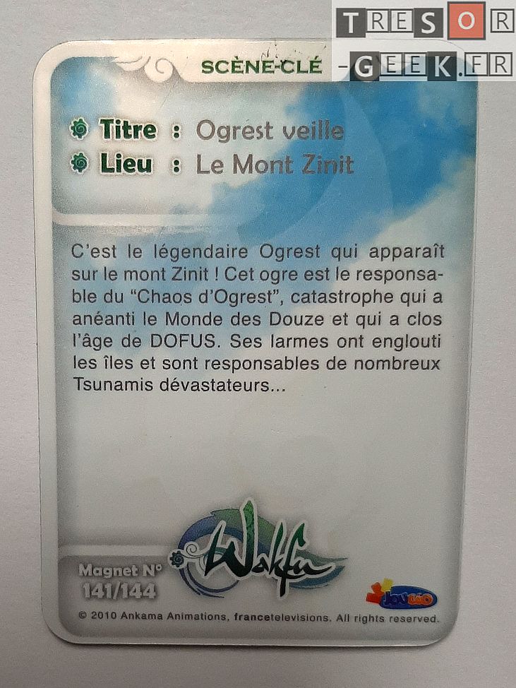 Magnet Wakfu #141: Ogrest veille (épisode 26)