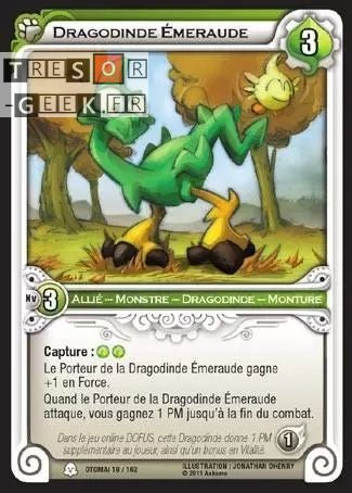 Dragodinde Émeraude [Otomaï 18/162 WAKFU]