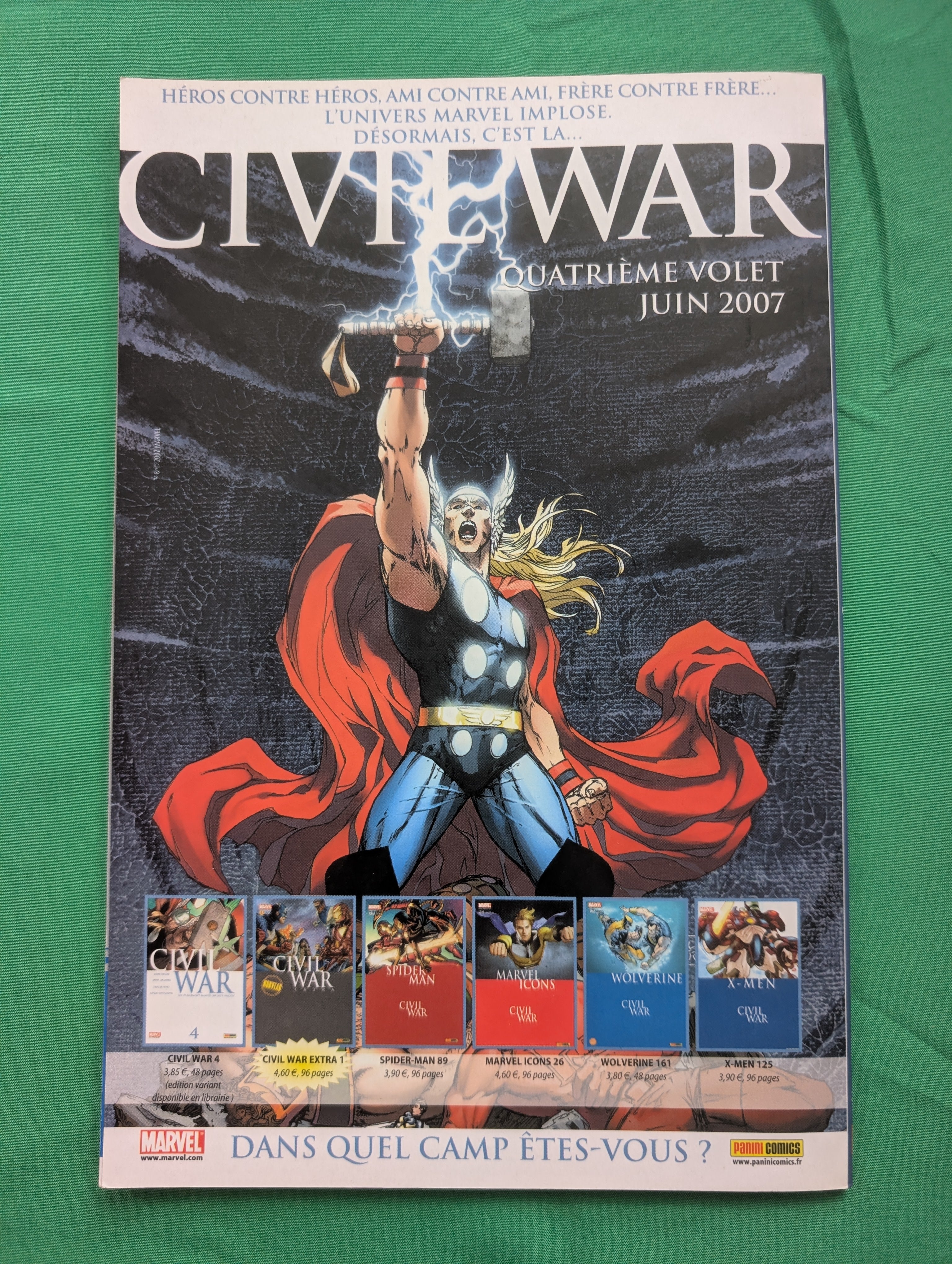 COMIC Marvel Icons: Civil War #26 - Issue VF - Occasion