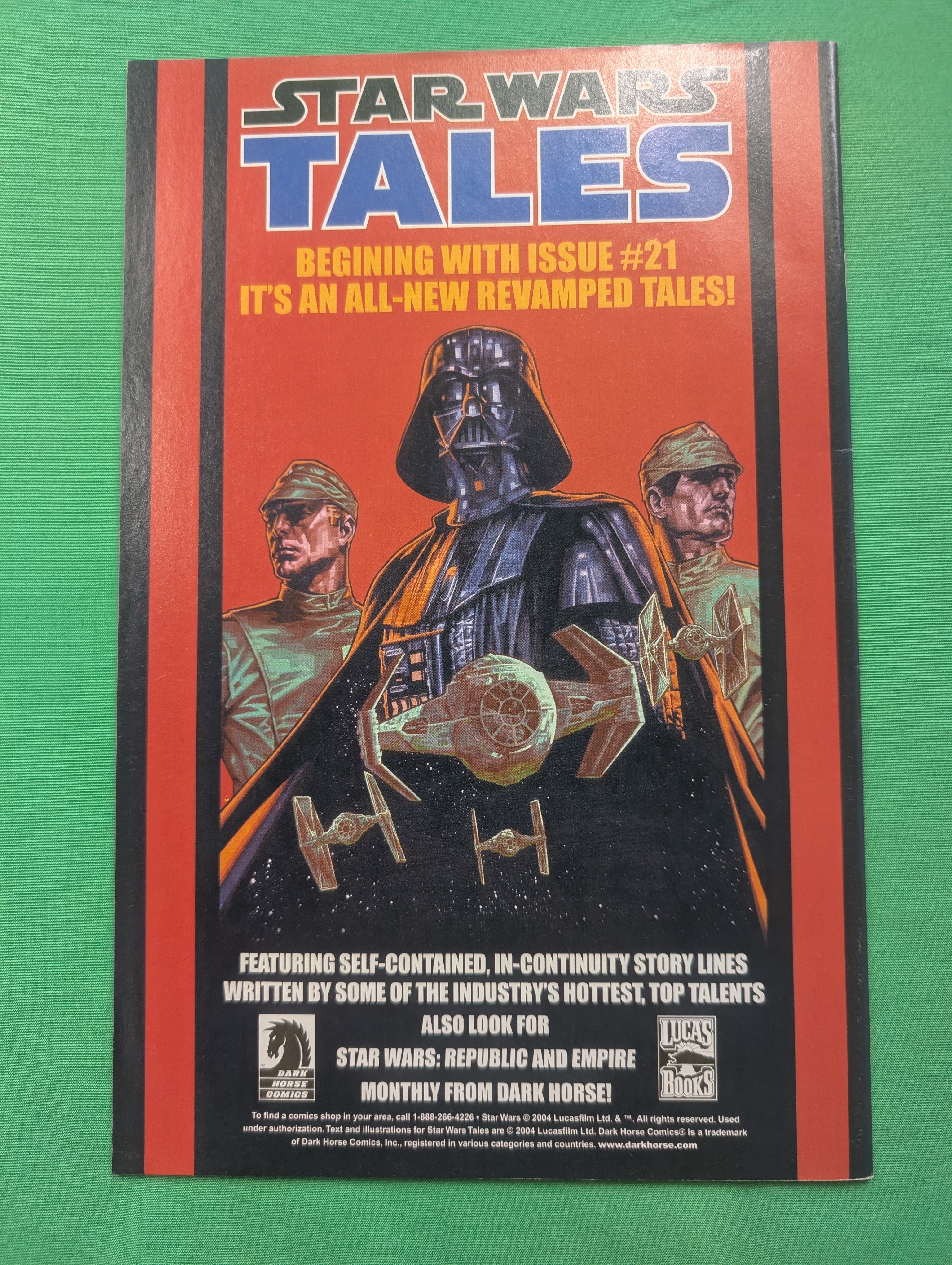 COMIC Star Wars Republic #73 - Issue VO Dark Horse - Occasion