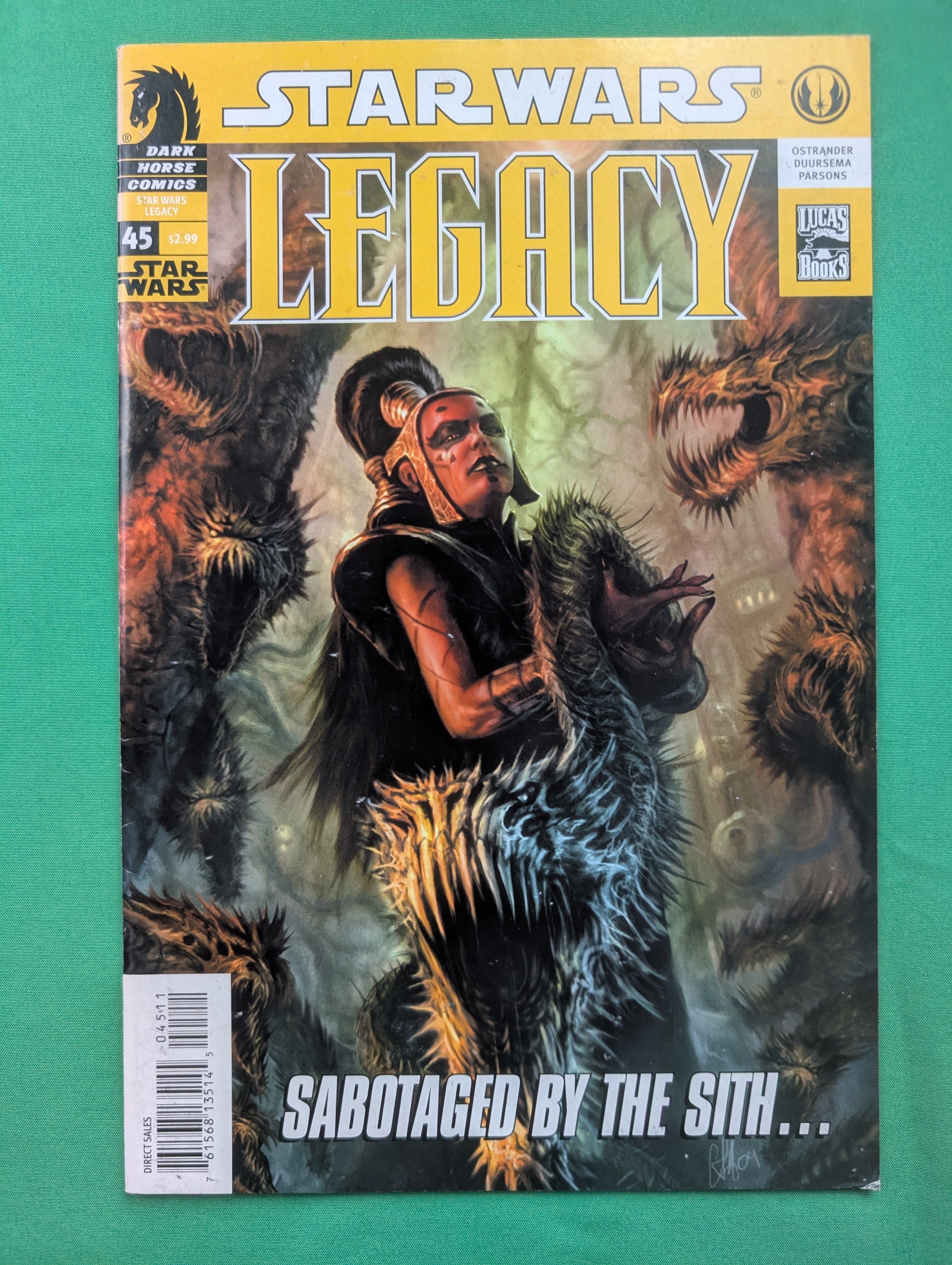 COMIC Star Wars Legacy #45 - Issue VO Dark Horse - Occasion