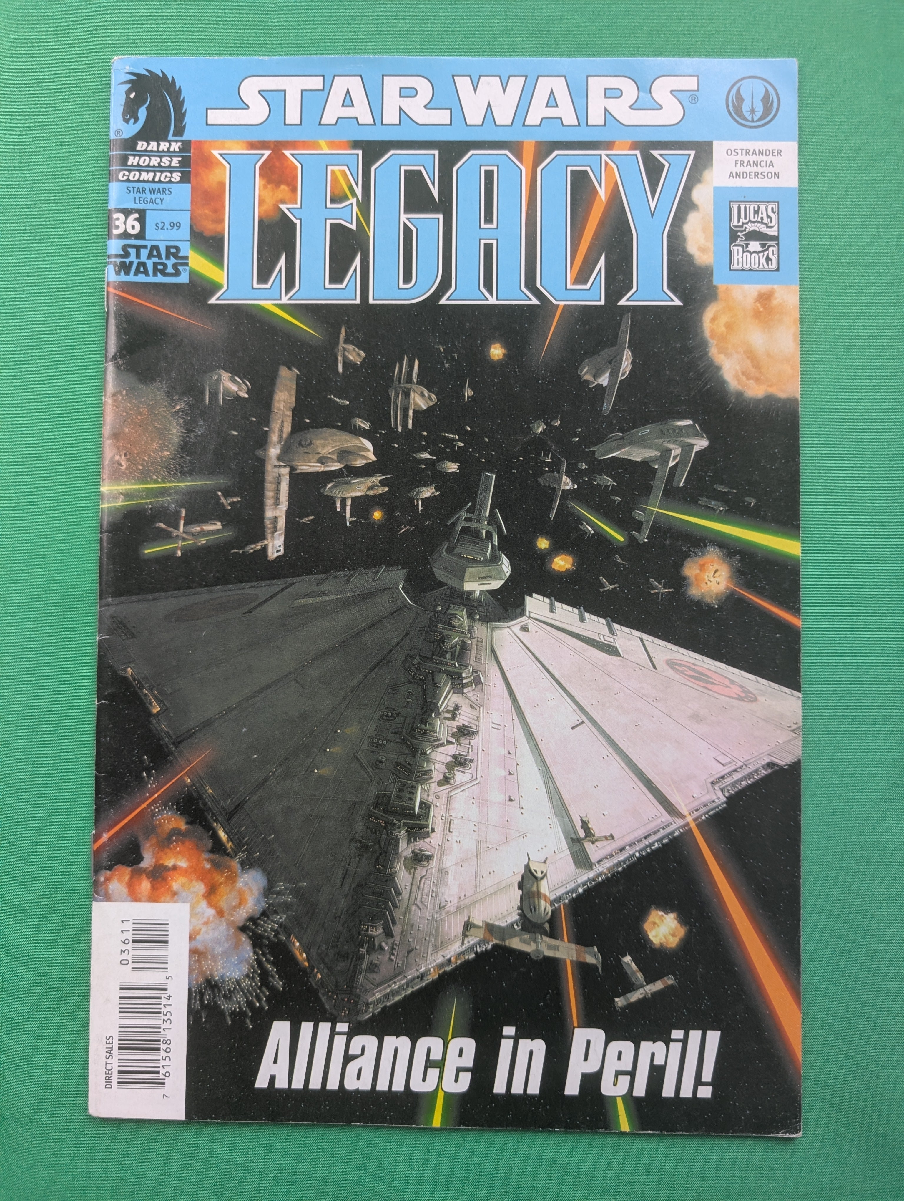 COMIC Star Wars Legacy #36 - Issue VO Dark Horse - Occasion