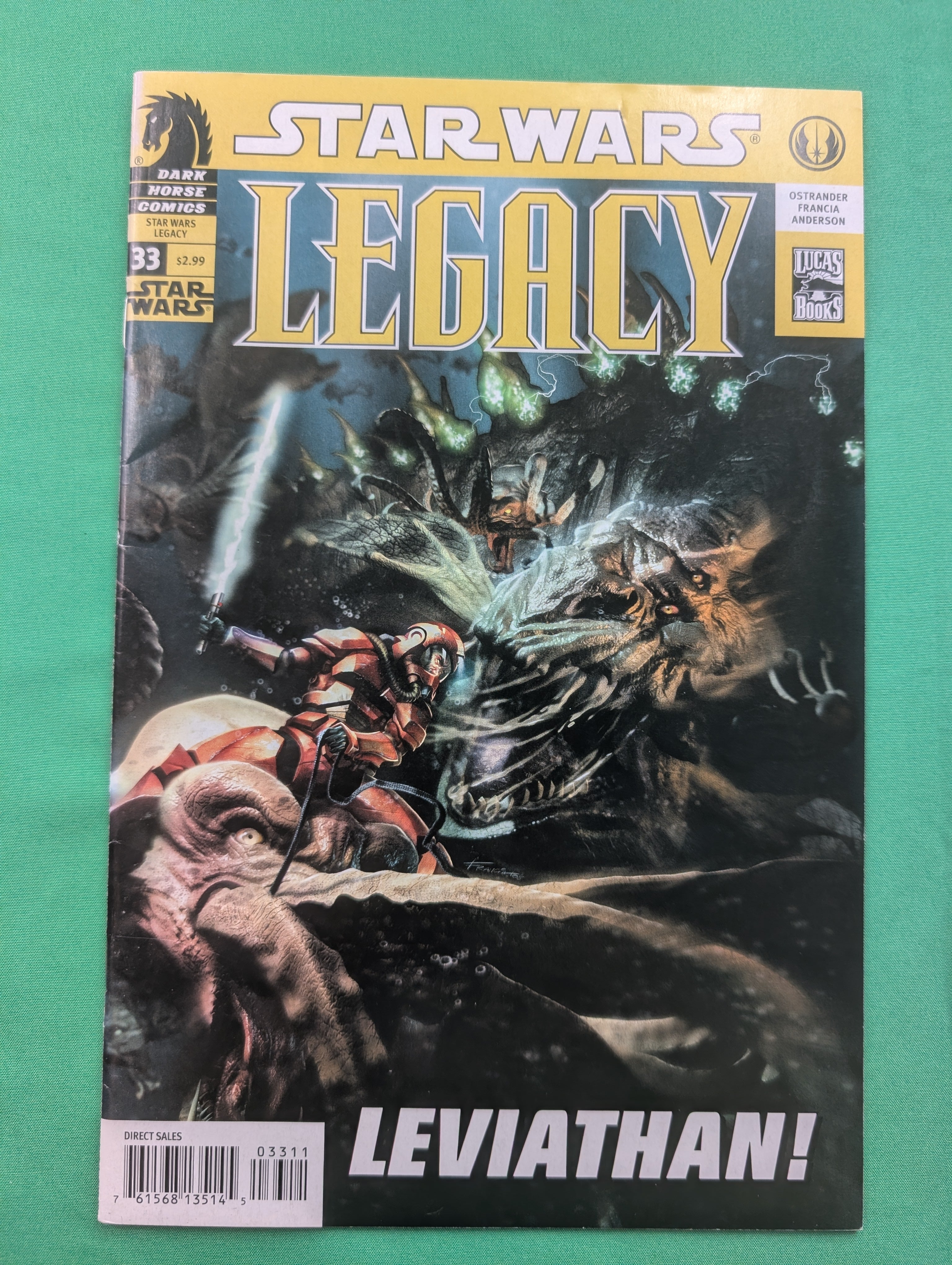 COMIC Star Wars Legacy #33 - Issue VO Dark Horse - Occasion