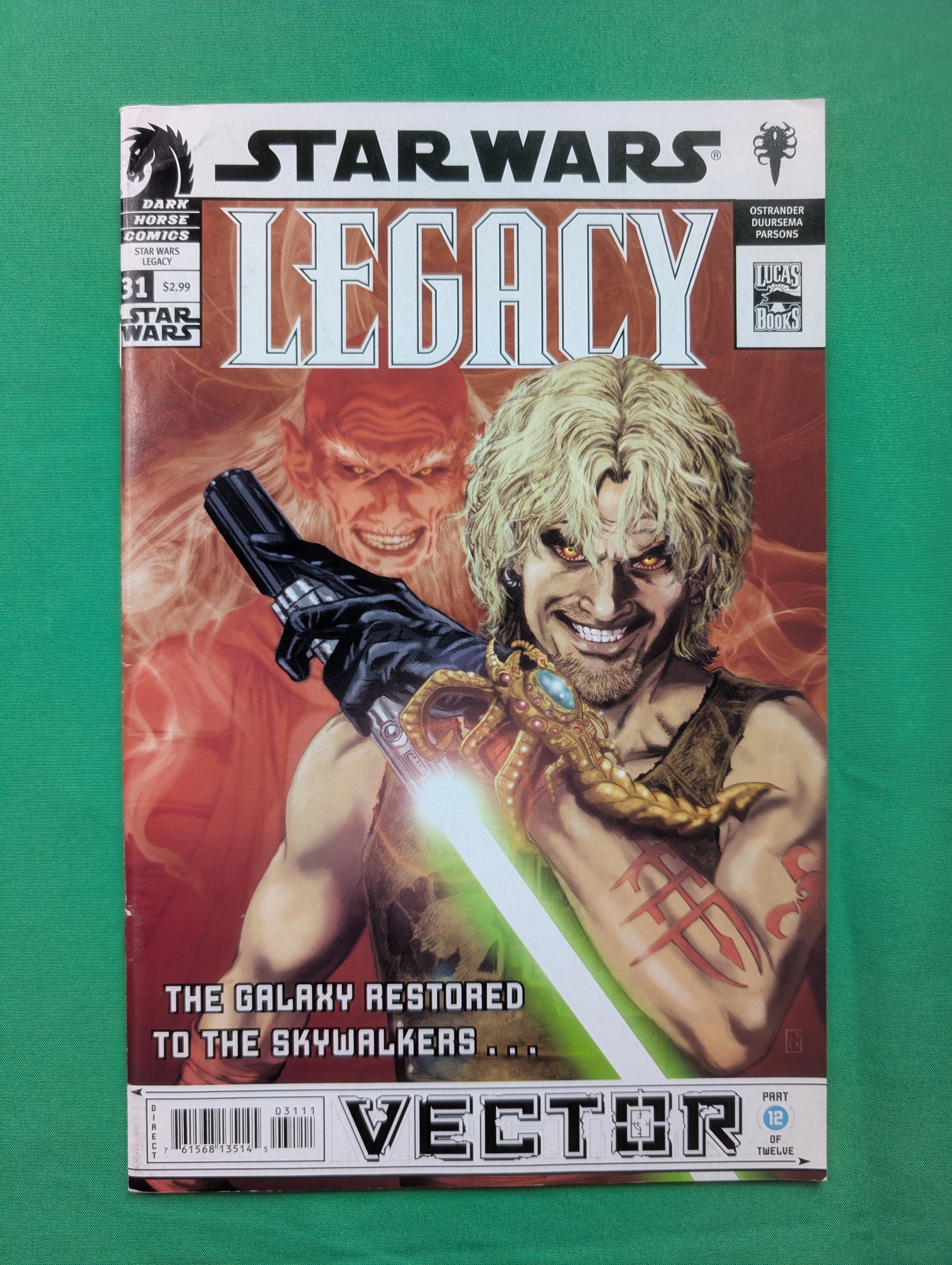 COMIC Star Wars Legacy #31 - Issue VO Dark Horse - Occasion