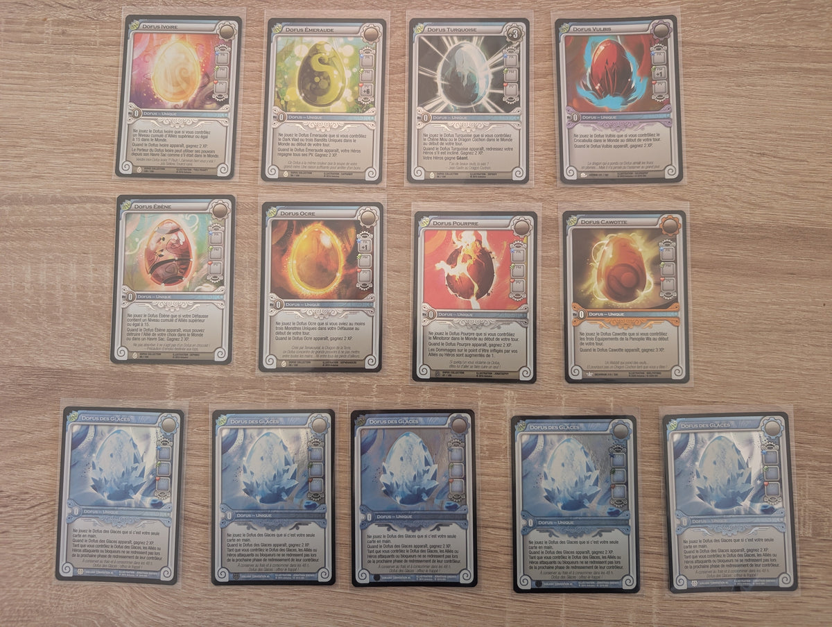 Lot réservé Dofus Foil