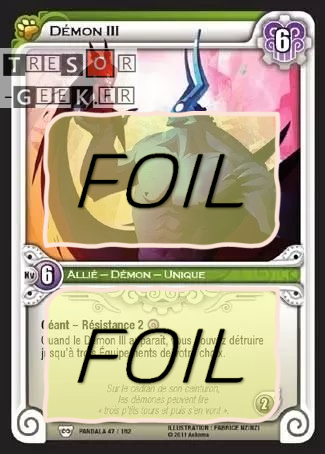 Démon III FOIL [Pandala 47/162 WAKFU]
