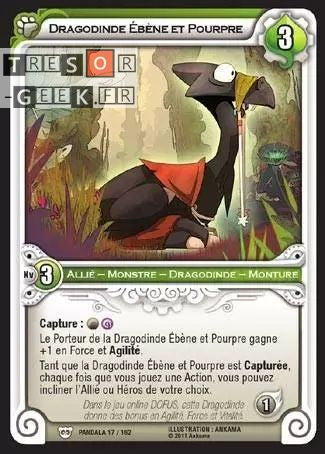 Dragodinde Ébène et Pourpre [Pandala 17/162 WAKFU]