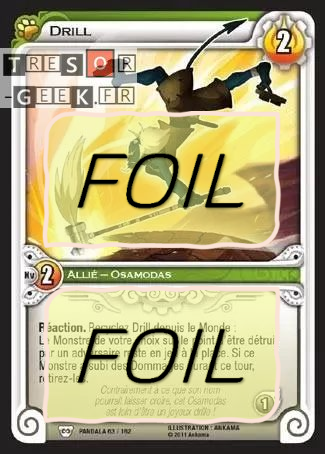 Drill FOIL [Pandala 63/162 WAKFU]