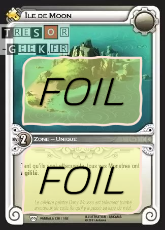 Île de Moon FOIL [Pandala 126/162 WAKFU]