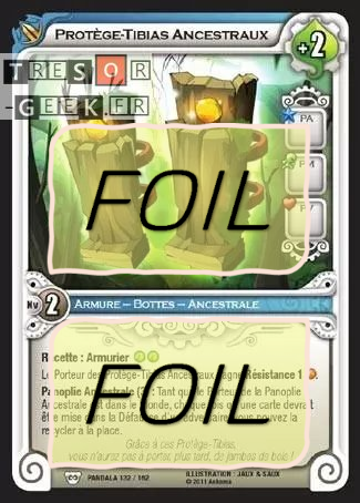 Protège-Tibias Ancestraux FOIL [Pandala 132/162 WAKFU]