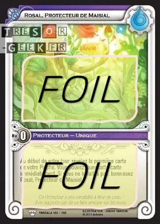 Rosal, Protecteur de Maisial FOIL [Pandala 162/162 WAKFU]