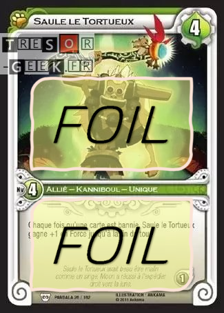 Saule le Tortueux FOIL [Pandala 26/162 WAKFU]