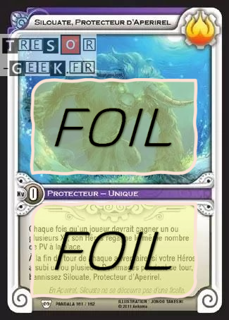 Silouate, Protecteur d'Aperirel FOIL [Pandala 161/162 WAKFU]