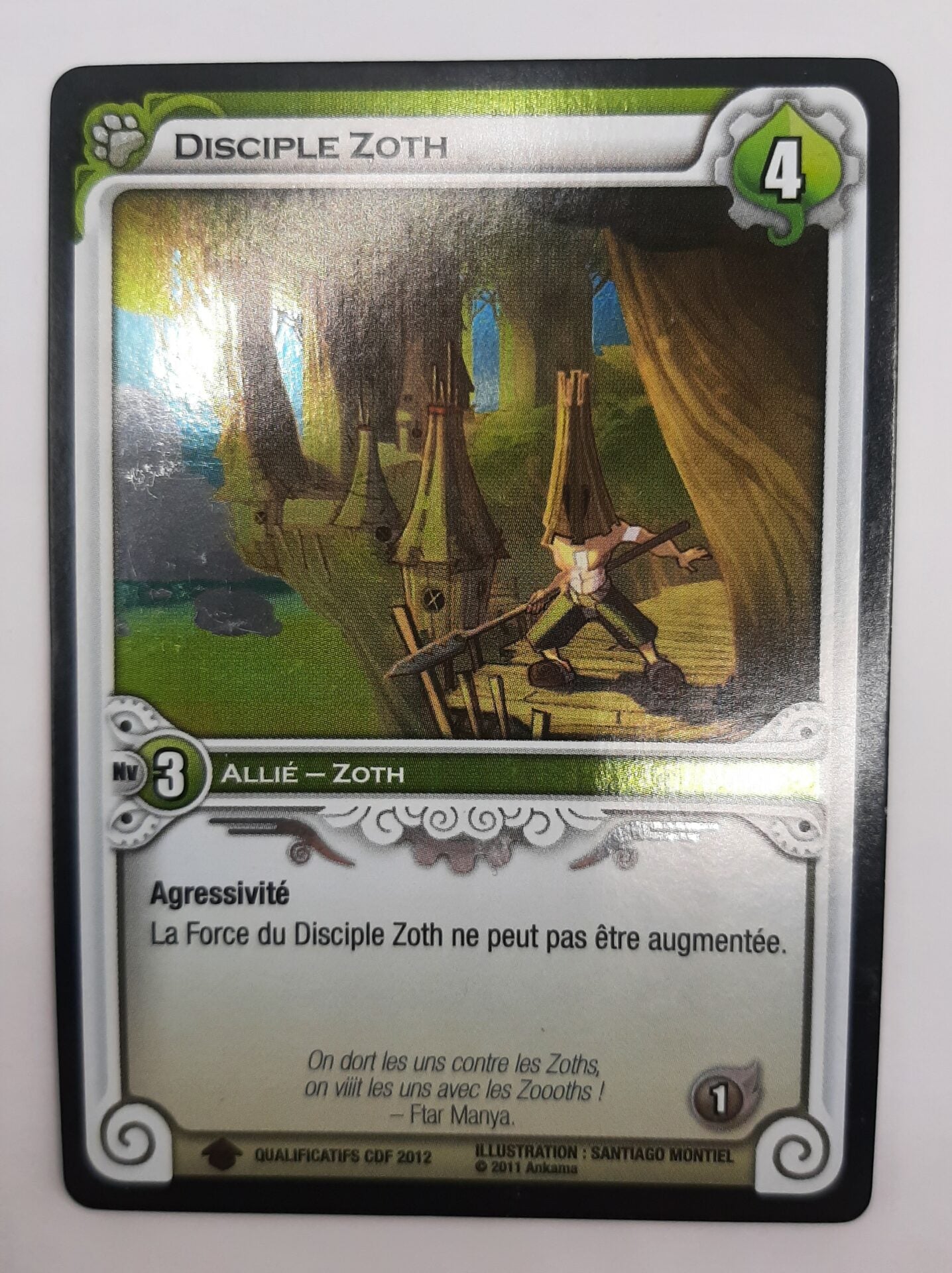 Disciple Zoth FOIL [Wakfu TCG]