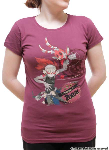 T-Shirt Dofus Zobal H/F taille L - Ankama Vint'age Series