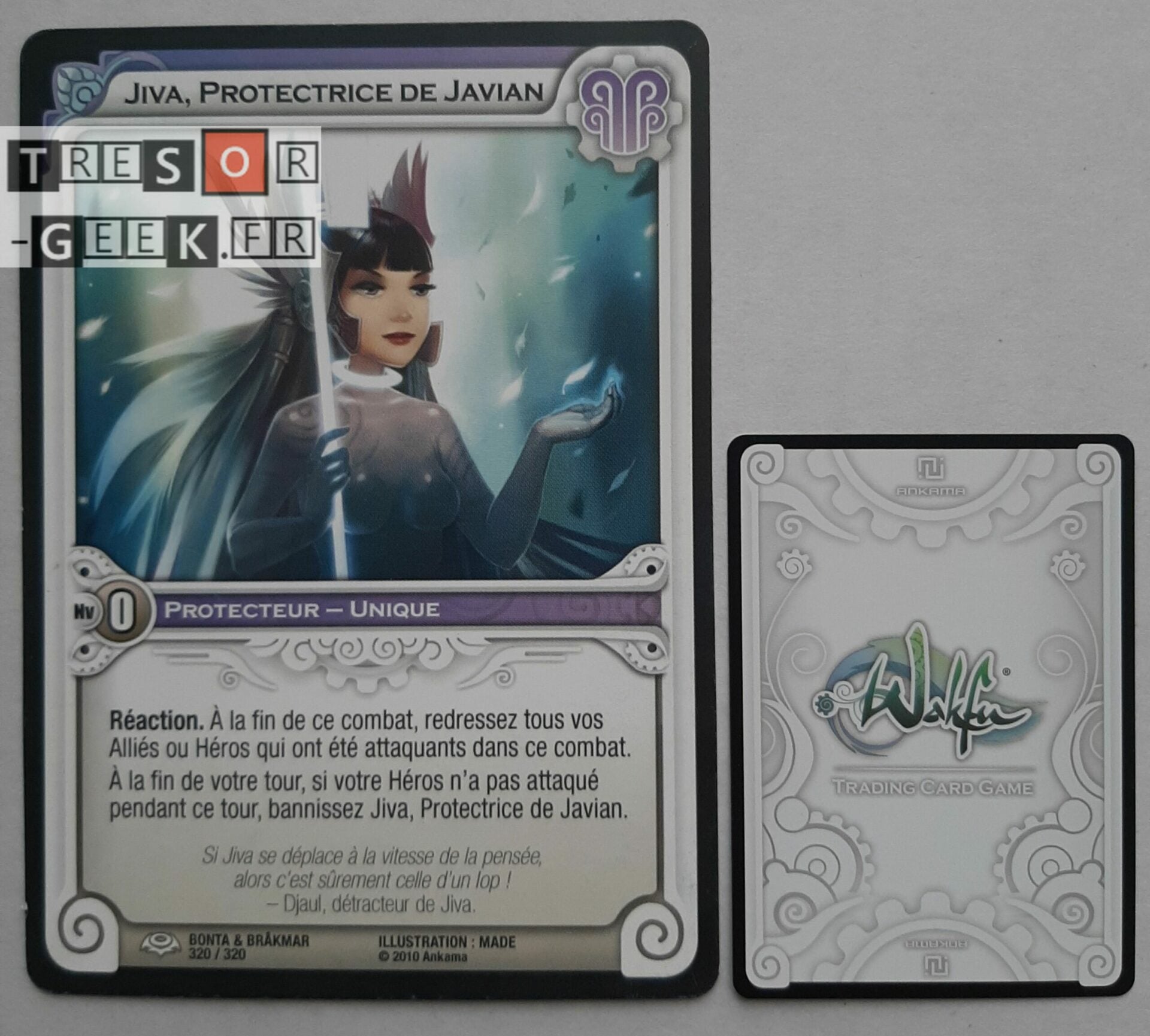 [Carte Jumbo] Jiva, Protectrice de Javian [Wakfu TCG Promo]