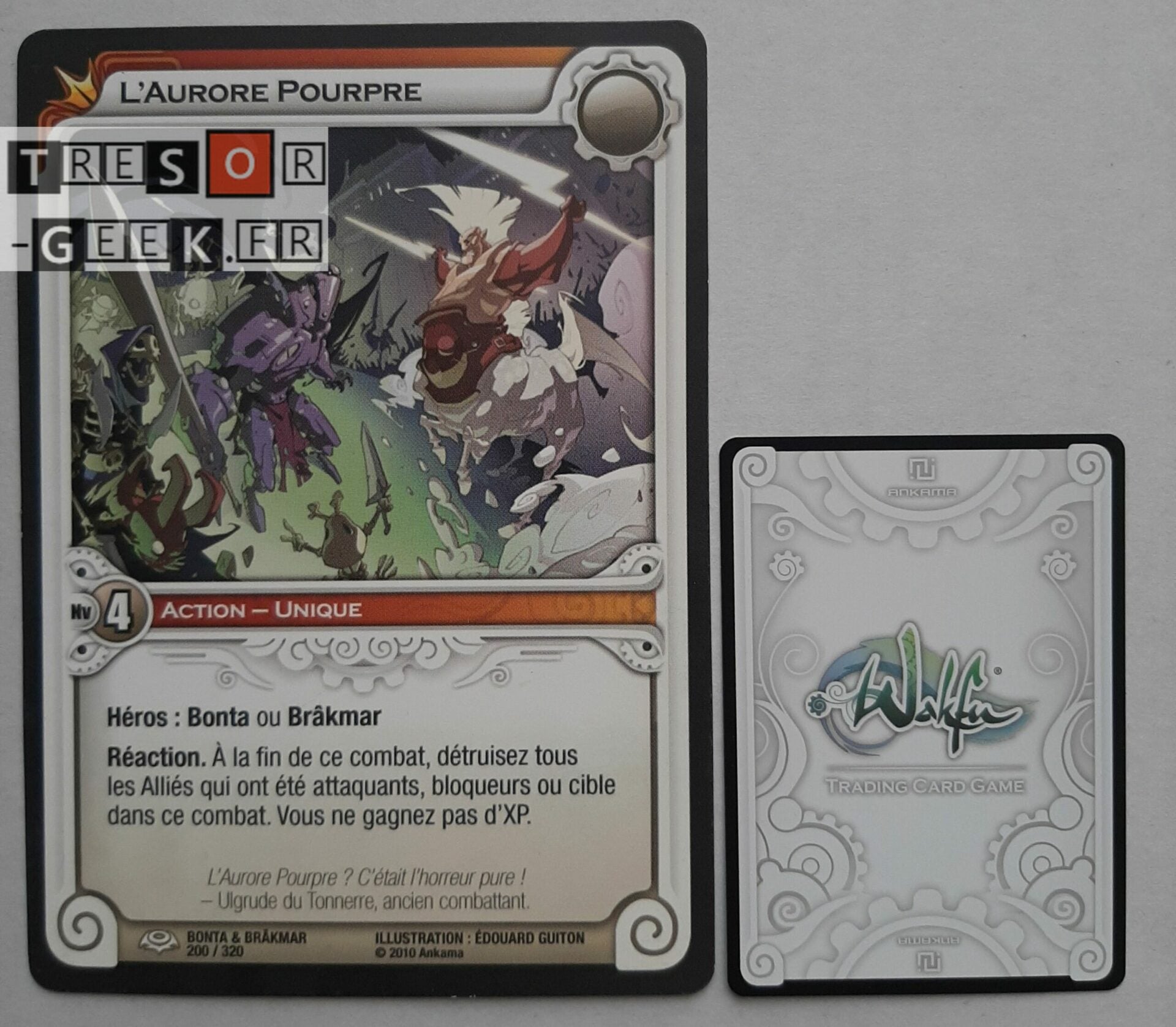 [Carte Jumbo] L'aurore Pourpre [Wakfu TCG Promo]