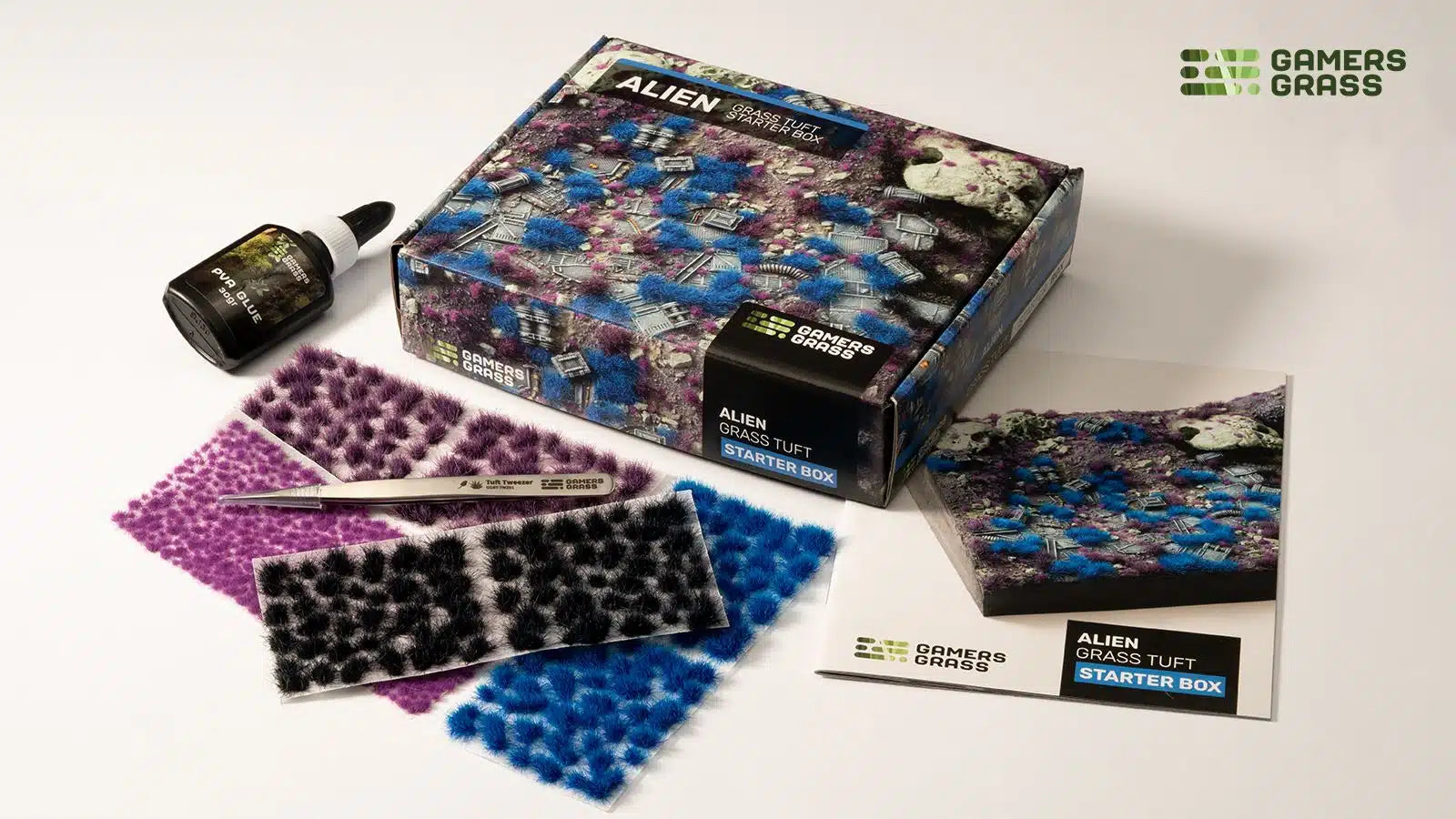 Kit  de démarrage - Touffes d'herbe Alien - Gamer's Grass (EN)
