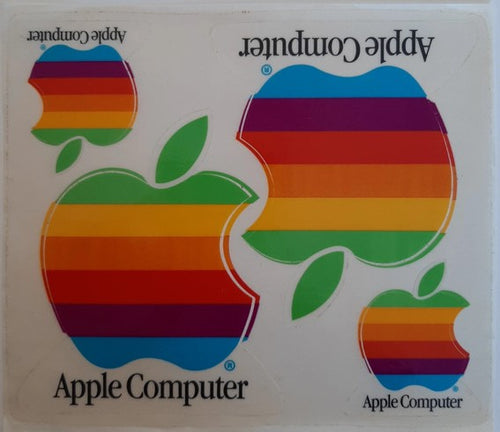 autocollants Apple Computer authentiques