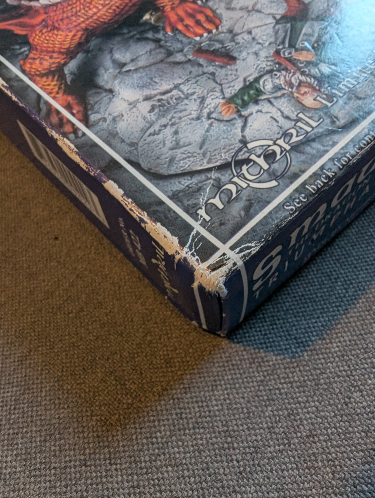 Smaug the Dragon Triumphant (1000 ex.) en métal - Mithril Miniatures