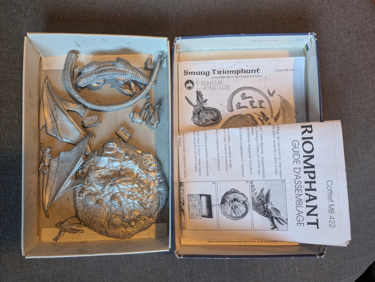 Smaug the Dragon Triumphant (1000 ex.) en métal - Mithril Miniatures