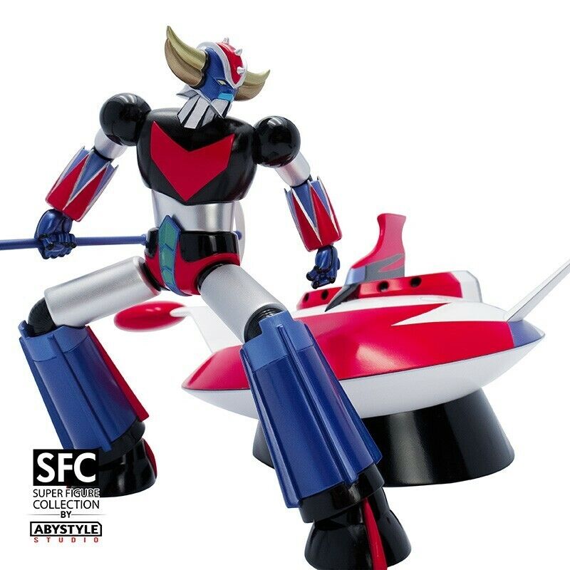 Figurine Goldorak de collection avec sa soucoupe (Spazer) 33cm